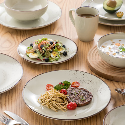 Latitude Run® Navia 32 Piece Dinnerware Set, Service for 8 & Reviews